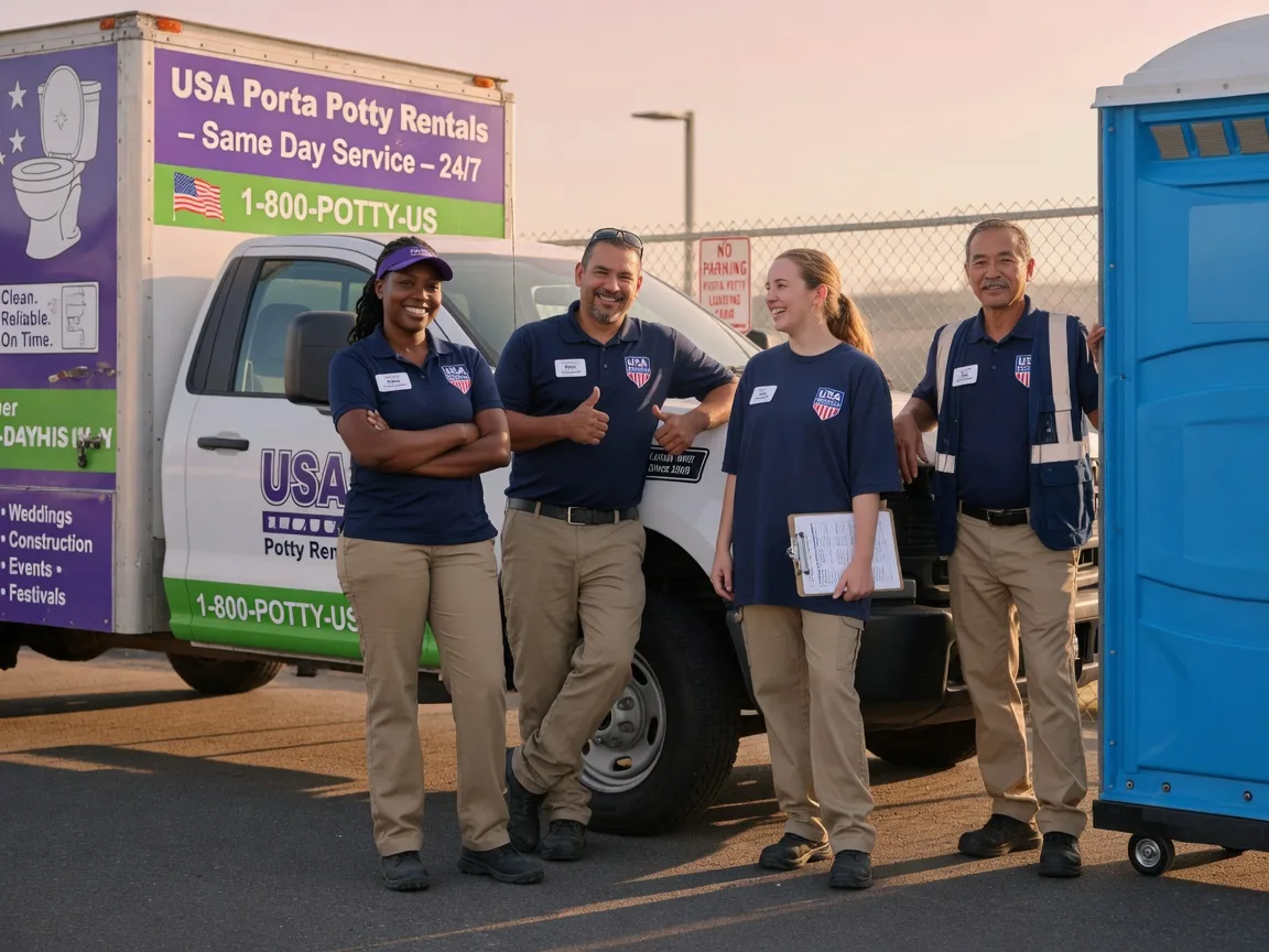 Porta Potty Rental company in Pompey, NY